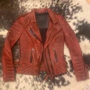 BODA SKINS leather Moto jacket